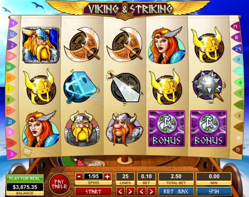 viking striking slot