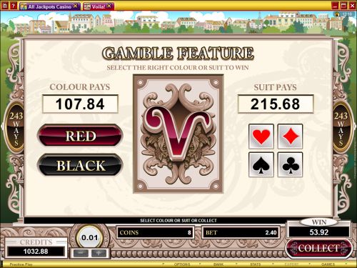 voila video slot flash game