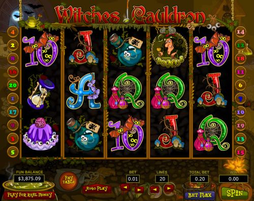 witches cauldron slot