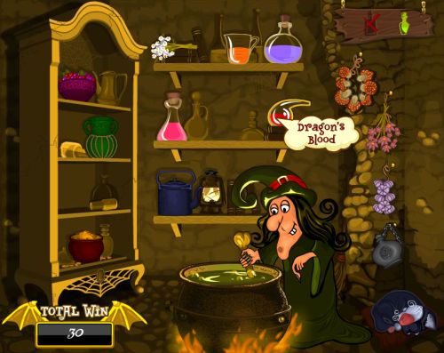 witches cauldron casino game