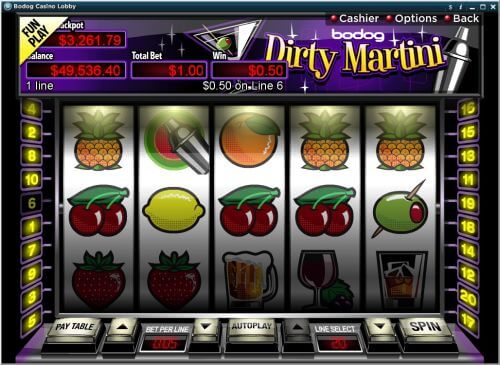 dirty martini slot