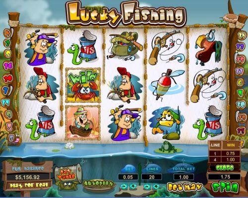 lucky fishing video slot