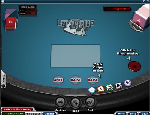 Play Let It Ride Online For Free Play Let It Ride Online For Free